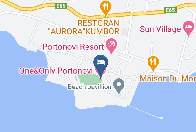 Herceg Novi - One&only Portonovi Maps