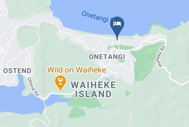 Auckland - Onetangi Beach Hotel Maps