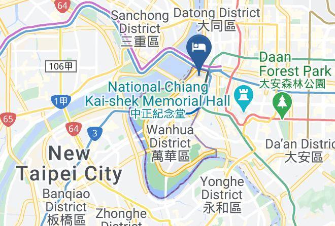 Wanhua District Ximending - Onetel Hotel Ximen Maps