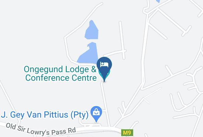 City Of Cape Town - Ongegund Lodge & Conference Centre Maps