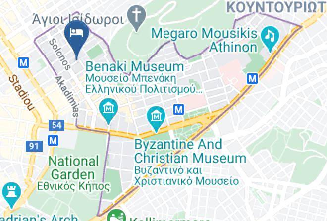 Central Athens - Oniro City Maps