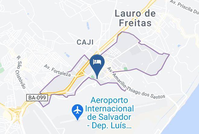Lauro De Freitas - Onix Hotel Aeroporto Maps