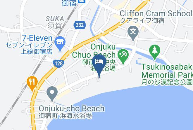 Onjuku Townisumi District - Onjuku Beachside Maps