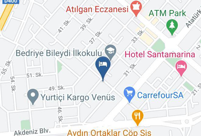 Konyaalti - Onkel Residence Maps