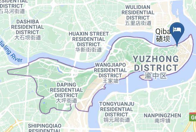Yuzhong District - Only Cafe And Backpacker Maps
