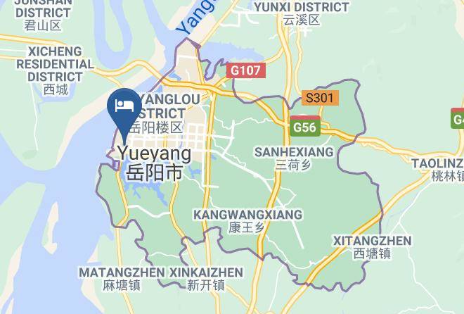 Yueyang - Only Hotel Maps