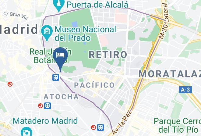 Only You Hotel Atocha Map