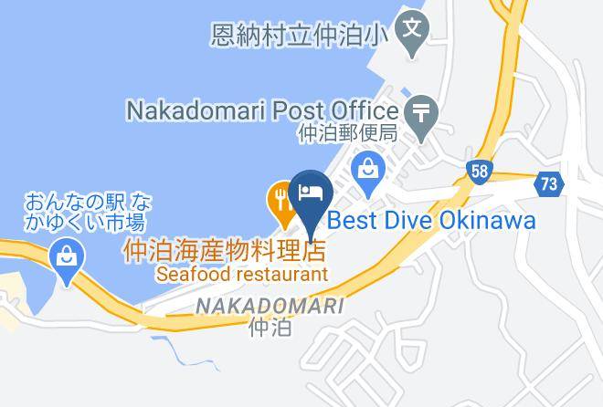 Onna Vil Kunigami District - Onna Oceanview Suites Maps