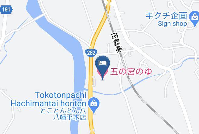 Kazuno City - Onodera Minshuku Maps
