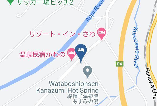 Onodera Minshuku Map