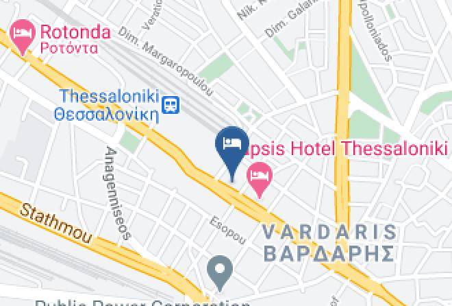 Salonica - Onoma Hotel Maps