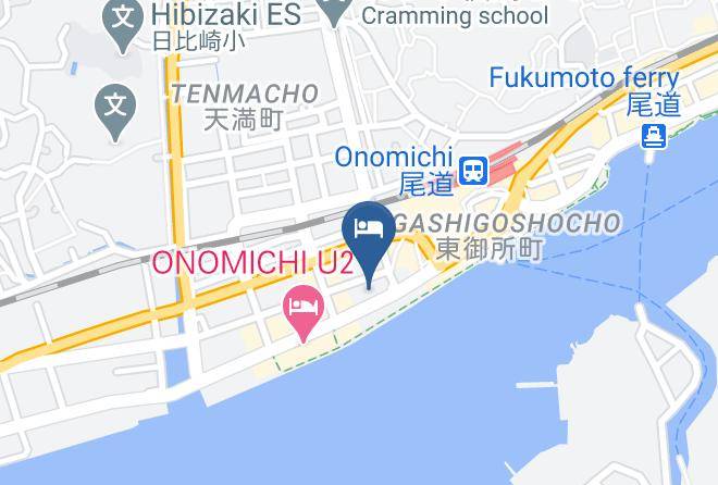 Onomichi City - Onomichi Daiichi Hotel Maps