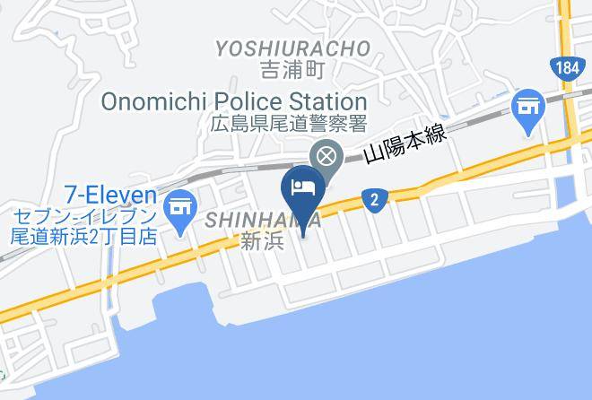 Onomichi Kokusai Hotel Map