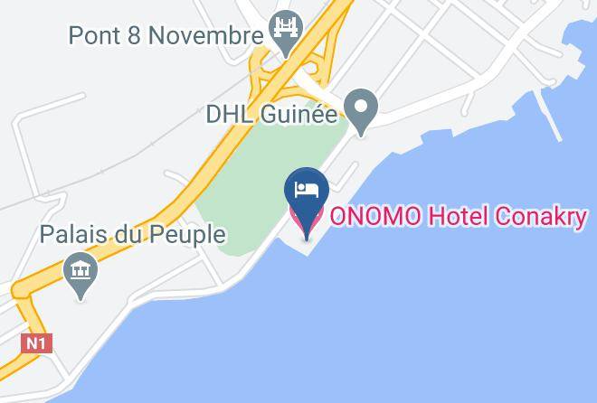 Kaloum - Onomo Hotel Conakry Maps