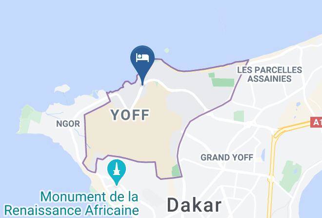 Dakar - Onomo Hotel Dakar Maps