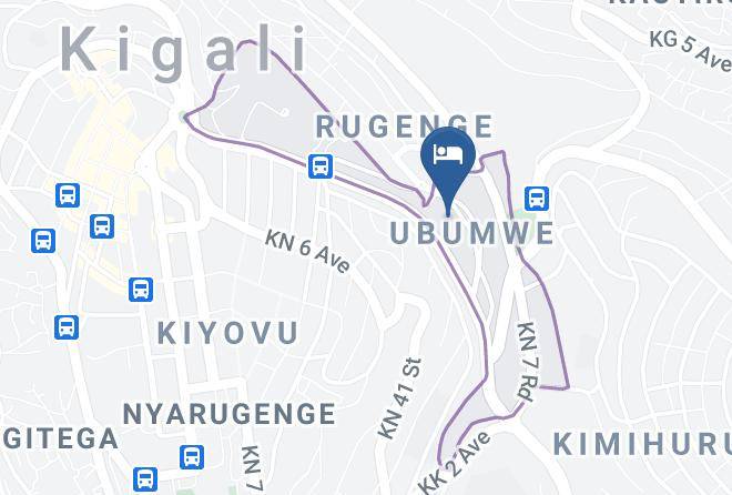 Kigali - Onomo Hotel Kigali Maps