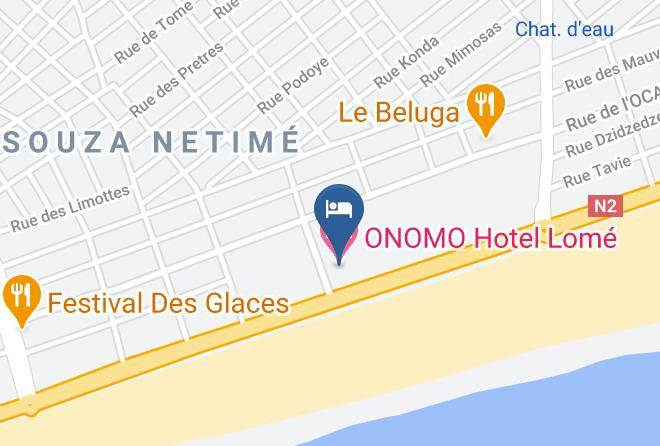 Golfe - Onomo Hotel Lome Maps