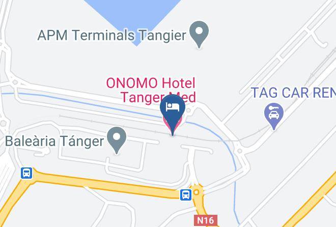 Tangier Tetouan - Onomo Hotel Tanger Med Maps
