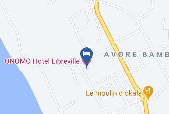 Libreville - Onomo Hotel Libreville Maps