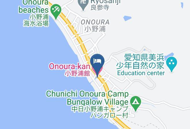 Mihama Townchita District - Onoura Kan Maps