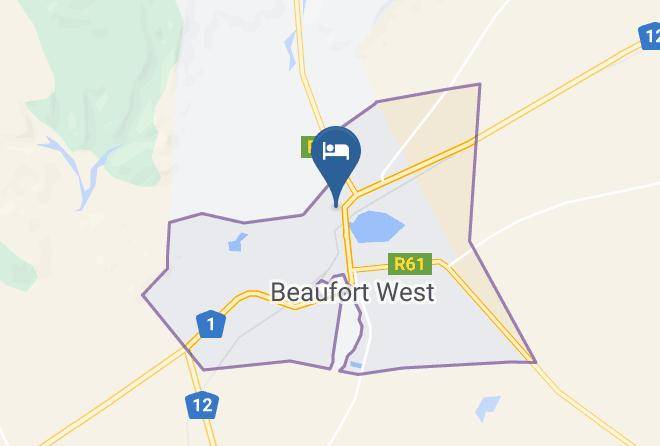 Central Karoo - Ons Dorpshuis Oornag Overnight Accommodation Maps