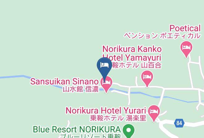 Matsumoto City - Onsen Inn 36so Sanrokuso Maps