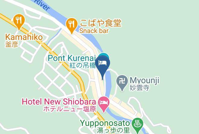 Onsen Ryokan Kamiaizuya Map
