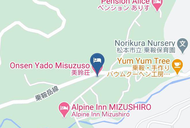 Matsumoto City - Onsen Yado Misuzuso Maps