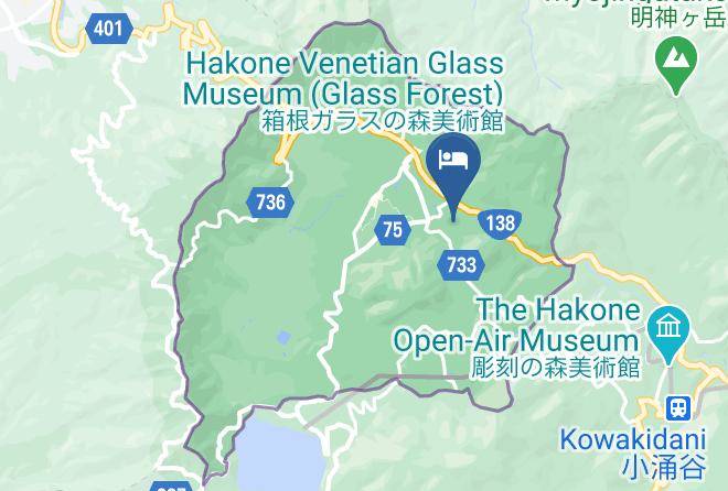 Hakone Townashigarashimo District - Onsen Yado Teishaba Maps