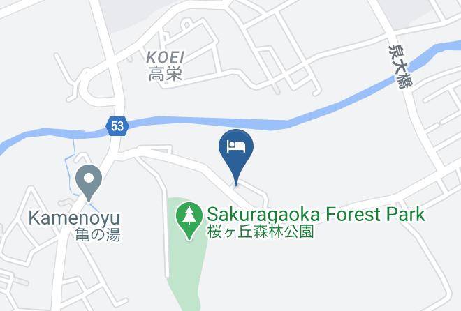 Teshikaga Townkawakami District - Onsenminsyuku Mako Maps