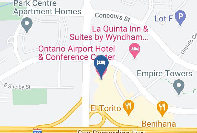 San Bernardino - Ontario Airport Hotel & Conference Center Maps