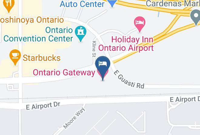 San Bernardino - Ontario Gateway Hotel Maps