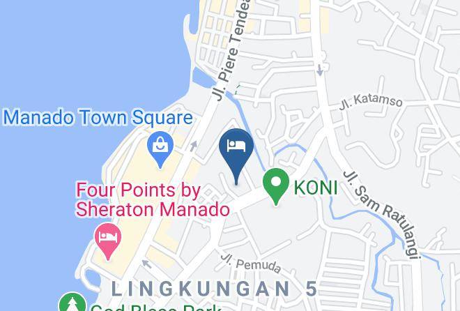 Kota Manado - Ontario Homestay Maps