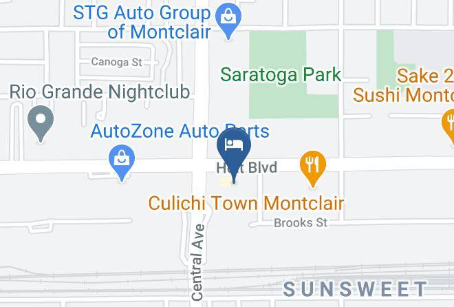 San Bernardino - Ontario Inn & Suites Maps