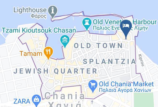 Khania - Ontas Traditional Hotel Maps