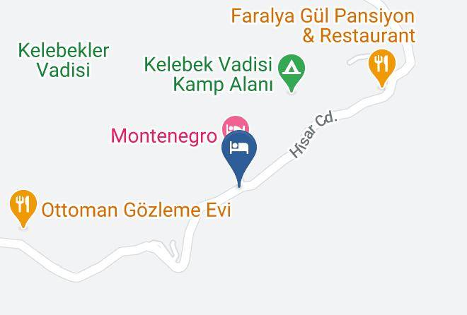 Mugla - Onur Motel Faralya Maps