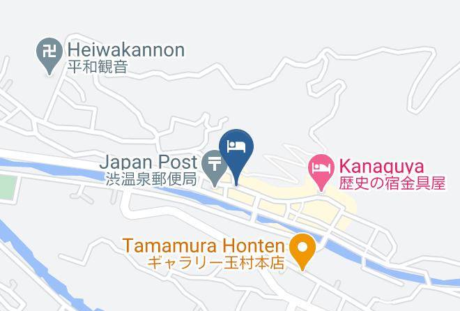 Yamanouchi Townshimotakai District - Onyado Takimoto Maps