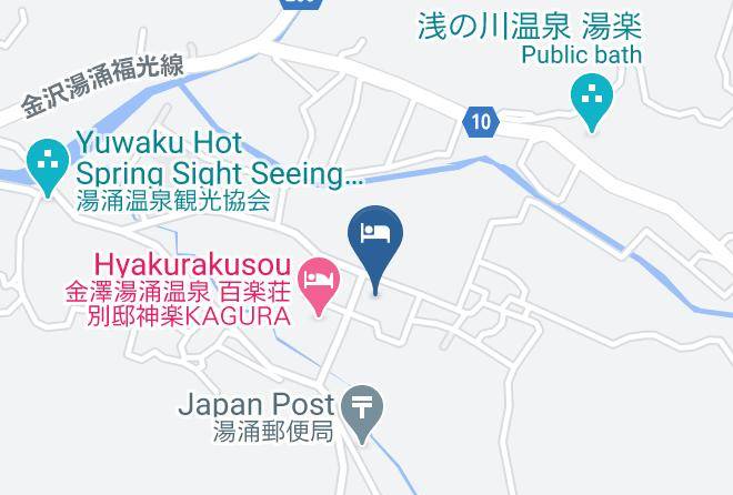 Kanazawa City - Onyado Yuinosho Maps