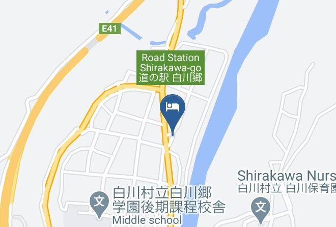 Shirakawa Vil Ono District - Onyado Yuinosho Maps