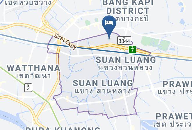 Suan Luang District - Onyx Hotel Bangkok Maps