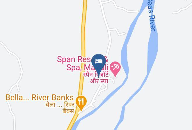 Manali Sub District - Ooak Hotels Manali Maps