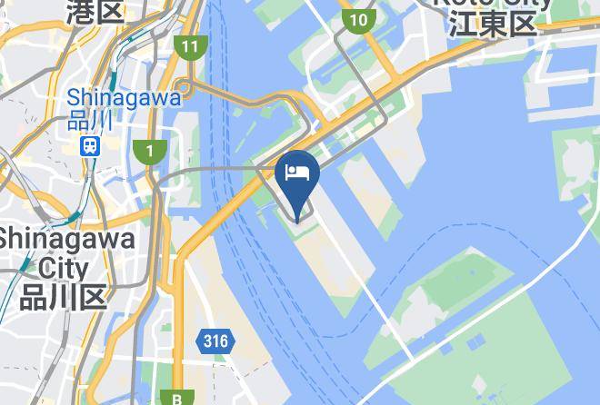 Koto Ward - Odaiba Oedo Onsen Monogatari Maps