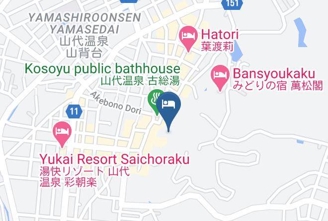 Kaga City - Ooedo Onsen Monogatari Yamashitaya Maps