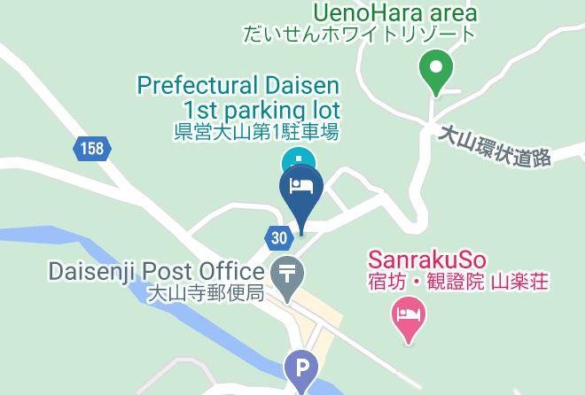 Daisen Townsaihaku District - Oohasi Inn Maps