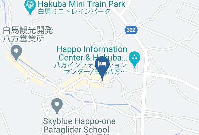 Hakuba Vil Kitaazumi District - Oomuko Ryokan Maps