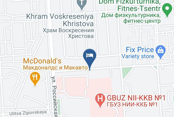 Krasnodar - Ooo Gostinitsa Kuban' Maps