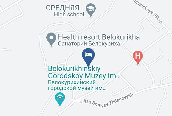 Belokurikha - Ooo Spa Kurort Kedrovyy Maps