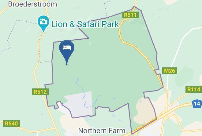 City Of Tshwane - Oori River Lodge Maps