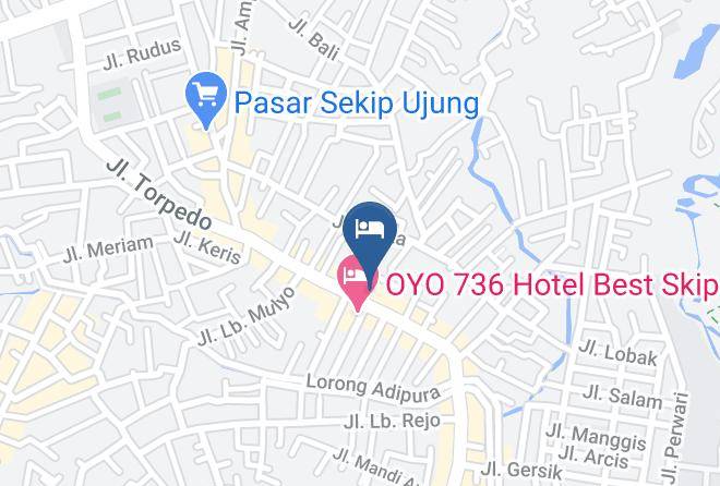 Palembang - Opa Hotel Palembang Maps