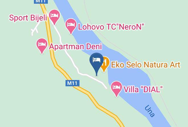 Unsko Sanski - Opal Art Hotel Maps